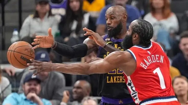 开云体育下载-快船没让湖人逆转，哈登：没我这家得散